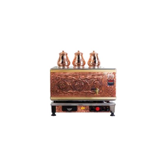 TİTANYUM AKILLI DİJİTAL MODEL GAZLI ELEKTRİKLİ ÇAY KAZANLARI 35x104x53