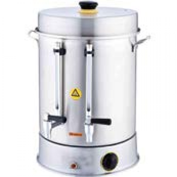 Metal Musluklu Çevirmeli Çay Makineleri 250-23 Lt 38x38x51