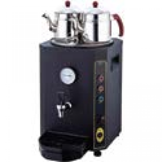 Sılver Elit Çay Makineleri Siyah/Black 23 Lt 54x41x71