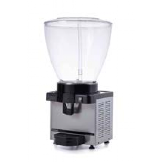 40 LT Panoramik Karıştırıcılı Soğuk İçecek Dijital Dispenseri Inox 45x45x82.5