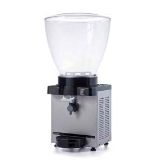 44 LT Panoramik Köpüklü Ayran Dispenseri Dijital Inox 45x45x89