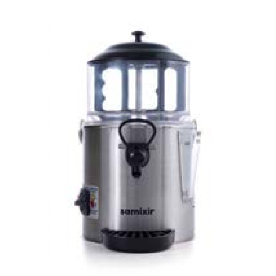 Panoramik Karıştırıcılı Sıcak İçecek Dispanseri Inox 27.5x36x45