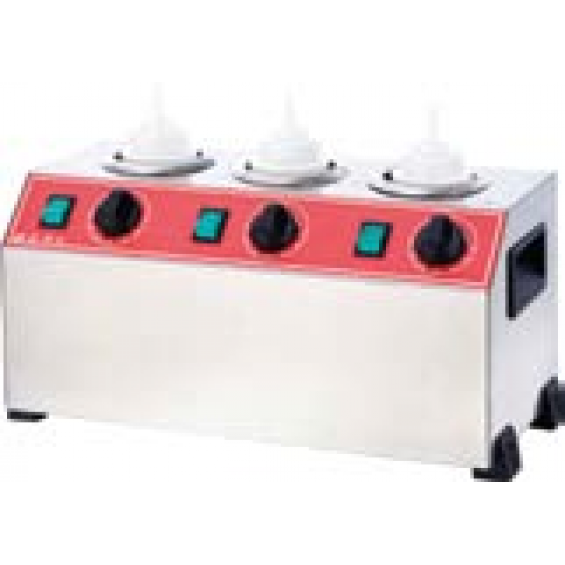 Üçlü Elektrikli Sos Makinesi 30x45x25