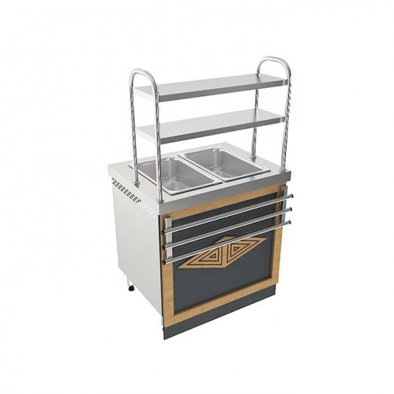 Çift Katlı Elektrikli Benmari̇ (Gn 1/1 150X3) 115x65x85
