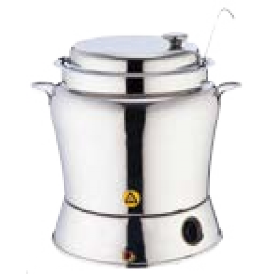 Paslanmaz Çorba Kazanı Çelik/Inox 13 Lt 37x38x37