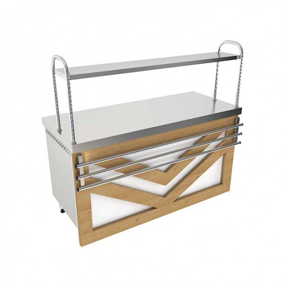 100'lük Tek Katlı Nötr Servis Ünitesi 100x65x85