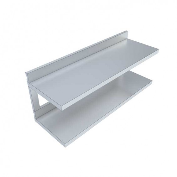 Çift Katlı Duvar Rafları 304K --x30x40