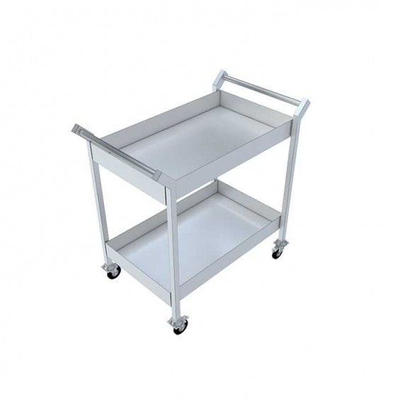 Iki  Katlı Havuzlu Servis Arabası 85x55x85