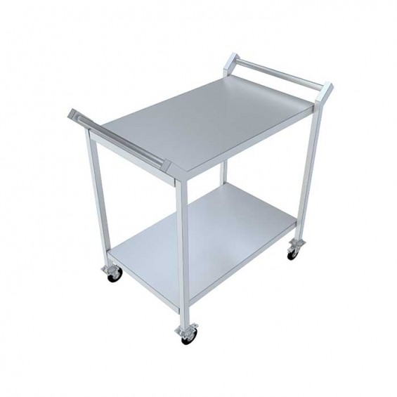 Iki Katlı Servis Arabası 85x55x85