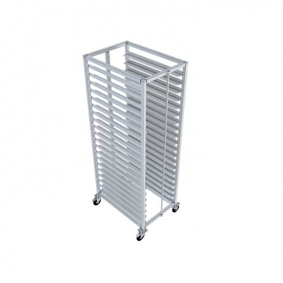 Tekli Tepsi Taşıma Arabası 43x55x160